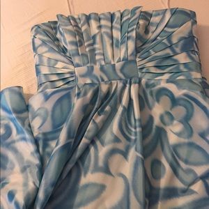 Beautiful vintage Badgley Mischka strapless dress